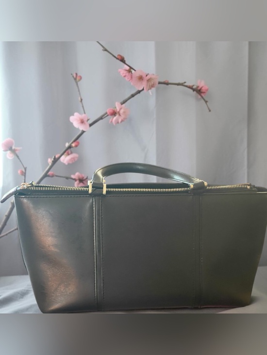Handbags - Burberry-calfskin prominent raised, vertical stitched seams canvas fabric Nova
